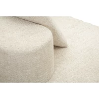 Kép 10/10 - Sziget kanapé 2db párnával fehér 238X92X78 cm 5