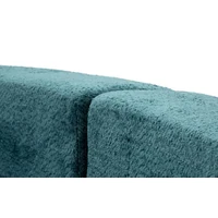 Kép 9/10 - Sziget kanapé 2db párnával kék 238X92X78 cm 4