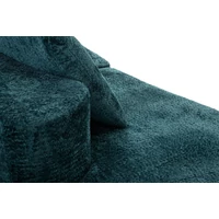 Kép 4/10 - Sziget kanapé 2db párnával kék 238X92X78 cm 8