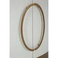 Kép 11/11 - Toulouse 2 ajtós szekrény modern stílusú fehér/barna79x48x67 cm 5