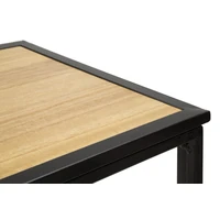 Kép 2/10 - Virágos konzolasztal fekete/zöld 108x36,8x80 cm 6