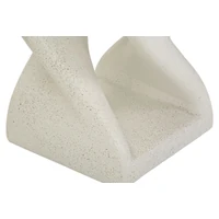 Kép 5/9 - Z kisasztal minimalista dizájn krémszín 34X34X45 cm 3