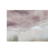 Kép 2/6 - Absztrakt festmény rózsaszín/arany 80x2,7x60 cm 1