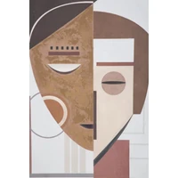 Kép 2/6 - Absztrakt női arc festmény 60x2,7x80 cm 1