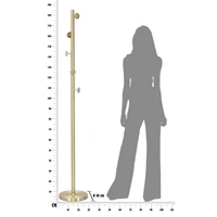 Kép 2/7 - Állófogas glamour stílusban arany 30x190 cm 6