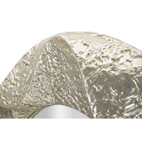 Kép 3/7 - Argelux kerek tükör ezüst ø 104x7 (tükörméret ø 70) cm
