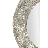 Kép 4/7 - Argelux kerek tükör ezüst ø 104x7 (tükörméret ø 70) cm