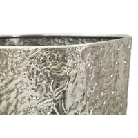 Kép 3/6 - Argelux váza szett 2 db-os szett ezüst ø 41x80,5-35x71 cm