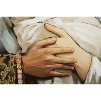 Kép 5/7 - Betlehem falikép lakkozott vászonra nyomtattva kerettel 122X4X82 cm 3