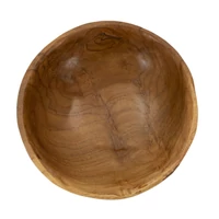 Kép 2/8 - Betot tál tölgyfából barna ø 15x8 cm