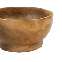 Kép 3/8 - Betot tál tölgyfából barna ø 15x8 cm
