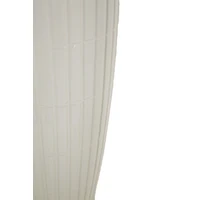Kép 4/7 - Bevásárló váza fehér/arany ø 18x45 cm