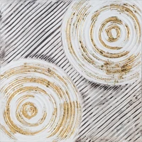 Kép 1/3 - Bohém stílusú falikép 651a Fehér 60x60x3 cm