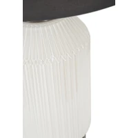 Kép 5/7 - Bright magas asztali lámpa modern elegancia fehér/szürke ø 37,5x65 cm