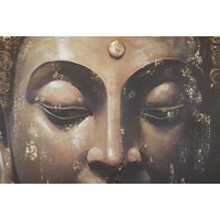 Kép 2/6 - Buddha festmény -b- fekete 100x3x100 cm 1