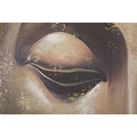Kép 4/6 - Buddha festmény -b- fekete 100x3x100 cm 3