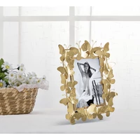 Kép 5/6 - Butterfly glamour képkeret arany 28x11,5x30,5 (belső méretek 15x20) cm 4