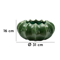 Kép 7/7 - Cactus kaspó zöld ø 31x16 cm