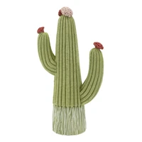 Kép 1/7 - Cactus virággal zöld 13x7x25 cm