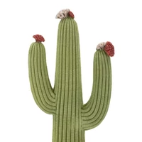 Kép 4/8 - Cactus virággal zöld 16.5x11x45 cm 3