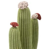 Kép 5/8 - Cactus virággal zöld 16.5x11x45 cm 4
