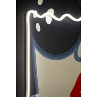 Kép 7/9 - Cecille falikép LED fénnyel vászonra nyomtattva kerettel 80X4X120 cm 5
