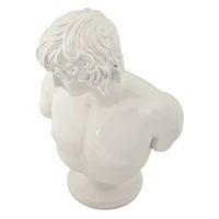 Kép 5/7 - Centurio mellszobor fehér 18,2x12,8x25 cm 3