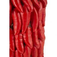 Kép 5/7 - Chili váza piros ø 20x34 cm