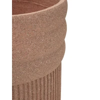 Kép 6/8 - Colombia kültéri váza szett 3db-os szett piros Ø 41,5X50-36X45-30,5X39,5 cm 3