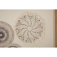 Kép 2/7 - Csipés falikép barna 45x3,2x60 cm 1