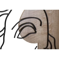 Kép 4/6 - David arc fali dekoráció -a- 50x2x80 cm 3