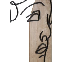 Kép 4/6 - David arc fali dekoráció -b- 55x2x80 cm 3