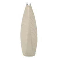 Kép 2/7 - Düne kerek váza krémszín ø 41,5x14 cm