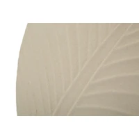 Kép 5/7 - Düne kerek váza krémszín ø 41,5x14 cm