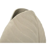 Kép 5/7 - Düne váza magas krémszín 18x9,5x29,5 cm 3