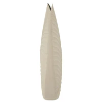 Kép 3/7 - Düne váza magas krémszín 31x13x53,5 cm 1