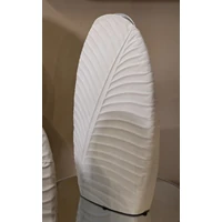 Kép 7/7 - Düne váza magas krémszín 31x13x53,5 cm 5