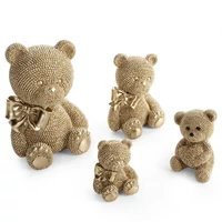 Kép 2/2 - Eldo4 maci figura Pezsgő 10x8x13 cm 1