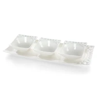 Kép 1/3 - Elisa kerámia tál Fehér