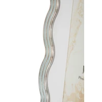 Kép 4/6 - Elizabeth képkeret ívelt szegély világoskék/ezüst 17,5X1,3X22,5 cm (BELSŐ MÉRET 15X20 cm) 3