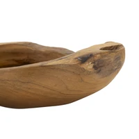 Kép 4/9 - Erused tál tölgyfából barna ø 20x6cm