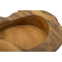 Kép 5/9 - Erused tál tölgyfából barna ø 20x6cm