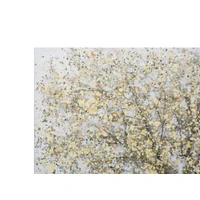 Kép 3/7 - Fa ősszel festmény barna/fekete 80x3,8x120 cm 1