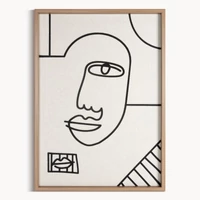 Kép 1/2 - Falikép 669a Bézs 50x70x3 cm