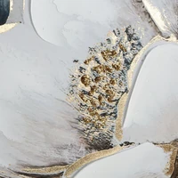 Kép 2/2 - Falikép 672a Fehér 90x60x3 cm - 8 cm 1