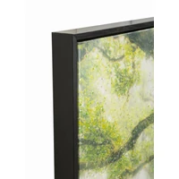 Kép 5/7 - Falikép lakkozott erdei részlet kerettel 90x4x60 cm 3