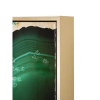 Kép 5/7 - Festmény lakkozott márvány mintás smerady -b- kerettel 82x4x62 cm 3