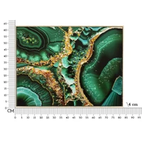 Kép 2/7 - Festmény lakkozott márvány mintás smerady -b- kerettel 82x4x62 cm 6