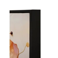 Kép 6/7 - Festmény lakkozott narcyra -a- kerettel 82x4x82 cm 4
