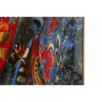 Kép 6/7 - Festmény moira lakkolt vászra kerettel -a- 52x4x102 cm 4